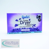 Swirl Tumble Dryer Laundry Sheets 35 Sheets Per Pack Lavender (Pack of 20) 1012075