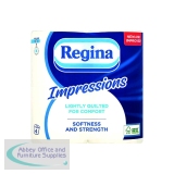 Regina Toilet Tissue Impressions 3-Ply (Pack of 4) HOREG003