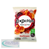 Popchips Crisps Barbeque Sharing Bag 85g (Pack of 8) 0401235