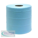 Maxima 2-Ply Blue Centrefeed Hand Wiper 150 Metres (6 Pack) 1105093