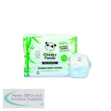 Cheeky Panda Baby Nappies Size 1 2-5kg 4x50 (Pack of 200) NAPPS1X4-V2