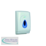 2Work Bulk Pack Toilet Tissue Dispenser White CPD97304