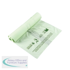 Compostable Food Waste Liner 240L 10 Rollsx10 (Pack of 100) CW240C0