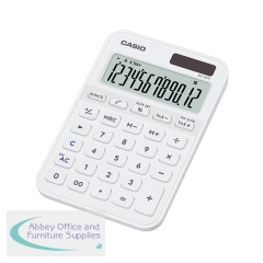 Casio MS-20YC Mini Desk Calculator White MS-20YC-WE-W-EP