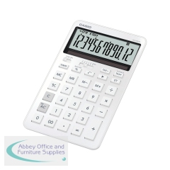 Casio JW-200DQ Stylish Medium Desk Calculator White JW-200DQ-WE-W-EP