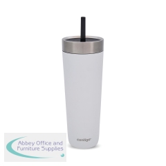 Contigo Luxe Stainless Steel Insulated Travel Tumbler/Straw 24oz Salt 2212917