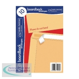 County Stationery C5 10 Manilla Board Back Envelopes (Pack of 10) C524