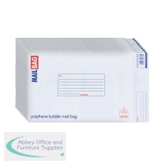 County Stationery Poly Bubble Envelopes Medium 210x335mm (Pack of 10) C272