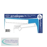 DL White PS Envelopes 50 (20 Pack) C504
