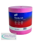 Robert Scott Handy Roll 350 Sheets Red (Pack of 2) 104628R