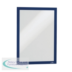Durable Duraframe Self Adhesive A4 Dark Blue (Pack of 2) 4872/07