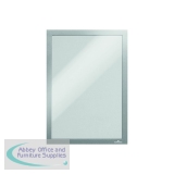 Durable Duraframe Wallpaper A4 Silver (10 Pack) 488223