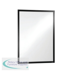 Durable Duraframe Poster Magnetic Signage Frame A1 Black 505501