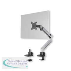 Durable Select Plus Monitor Mount Arm for 1 Screen Up to 32 Inch with Desk Clamp Attachment 509623
