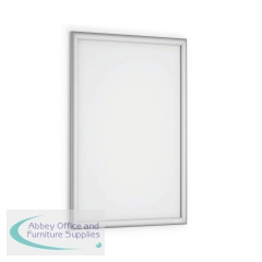 Durable Aluminium Snap Frame Notice Holder A2 Silver 500823
