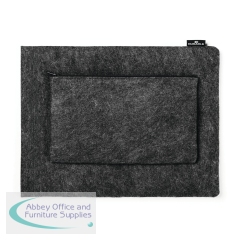Durable Recycled Felt Protective Laptop Sleeve 13 Inch with Accessory Bag 507058