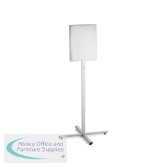 Durable Outdoor Stainless Steel Floor Stand A3 Grey 502957