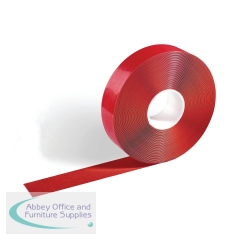 Durable Duraline Heavy Duty Floor Marking Tape 50mm x 30m Red 102103