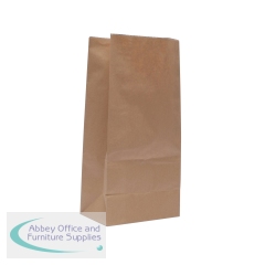 Brown 3.25Kg Paper Bags 150 x 100 x 305mm (Pack of 500) 302165