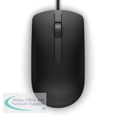 Dell MS116 Wired Mouse Black 570-AAIS