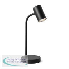 Contour Ergonomics Rechargeable Cordless LED Desk Lamp Black DF13677