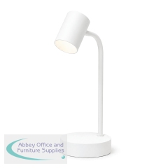 Contour Ergonomics Rechargeable Cordless LED Desk Lamp White DF13678