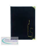 Securit Basic Range Wine Card PVC Leather Style A4 Black MC-BRWC-BL