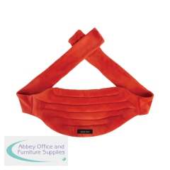 Deflecto Reusable Microwave Flaxseed Heating Pack for Lower Back Orange DEFHP-LBW