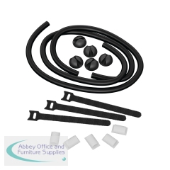 D-Line Cable Tidy Kit 4-in-1 Cable Management Set CTKIT15