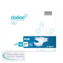 Dailee Slip Premium Plus Adult Diapers L/XL (Pack of 30) I0100320