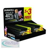 Duracell AA Plus Power Batteries 5+3 Free (Retail Pack of 24 Pack) 81446192