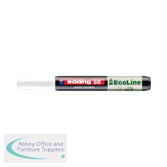 Edding E-50 Water-Based Paint Marker Medium White (Pack of 10) 4-50-049/10