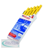 Edding 751 Bullet Tip Paint Marker Fine Yellow (Pack of 10) 751-005