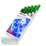 Edding 750 Bullet Tip Paint Marker Medium Green (Pack of 10) 750-004