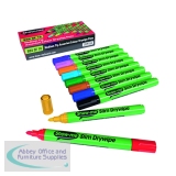 Show-me Drywipe Marker Medium Tip Assorted (10 Pack) SDP10A