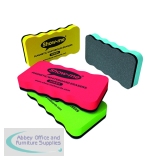 Show-me Magnetic Whiteboard Eraser Assorted (4 Pack) MWE4