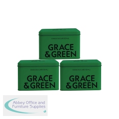 Grace and Green Display Tin Forest Green (Pack of 3) GGTINFORESTCASE