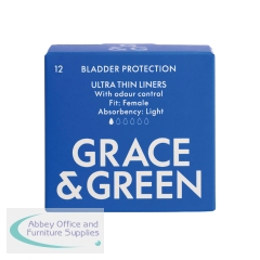 Grace and Green Bladder Support Liner Light (Pack of 12) GG_BLAD_F_LIGH20