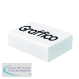 Graffico Plastic Eraser White (45 Pack) EN05992