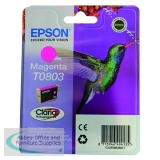 Epson T0803 Ink Cartridge Claria Photographic Hummingbird Magenta C13T08034011