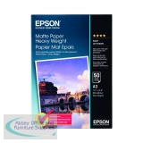 Epson A3 Matte Heavyweight 167gsm Photo Paper (50 Pack) C13S041261