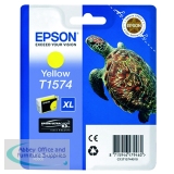 Epson T1574 Ink Cartridge Ultra Chrome K3 XL High Yield Turtle Yellow C13T15744010