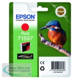 Epson T1597 Red Inkjet Cartridge C13T15974010 / T1597