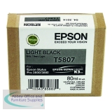 Epson T5807 Ink Cartridge Light Black C13T580700