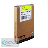 Epson T6034 Ink Cartridge Ultra Chrome K3 220ml Yellow C13T603400
