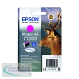 Epson T1303 Ink Cartridge DURABrite Ultra Extra High Yield Stag Magenta C13T13034012