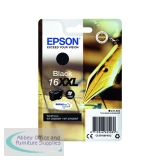 Epson 16XXL Ink Cartridge DURABrite Ultra XHY Pen/Crossword Black C13T16814012