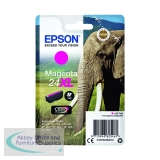 Epson 24XL Ink Cartridge Photo HD Claria Elephant Magenta C13T24334012