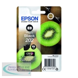 Epson 202 Premium Ink Claria Kiwi Photo Black C13T02F14010