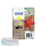 Epson 603XL Ink Cartridge High Yield Starfish Yellow C13T03A44010